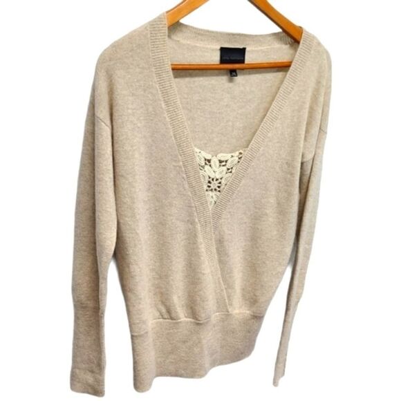 Hotel‎ Particulier 100% Cashmere V-Neck Sweater Size XS - Picture 3 of 9